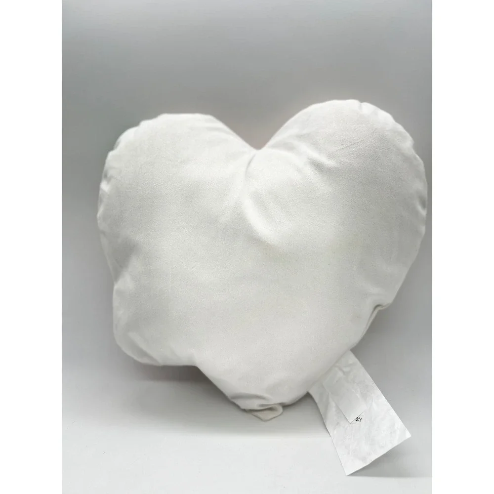New Target Bullseye Ma Cherie‎ Heart Pillow Decorative Pink Striped Cherry Plush